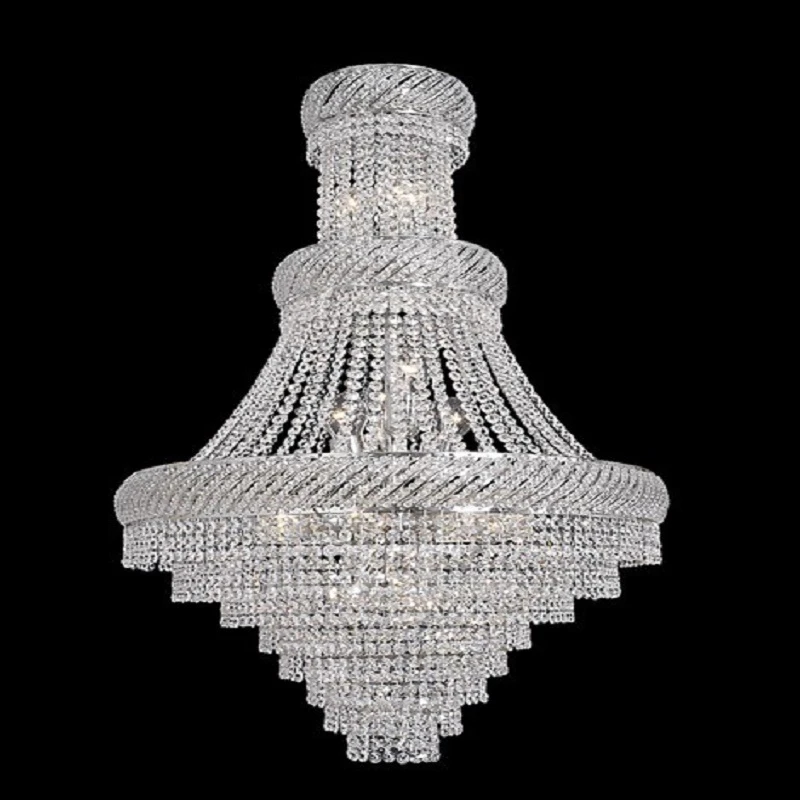 Modern Luxury LED K9 Crystal Ceiling Light Large Custom Dimming Crystal Lamp Living Room Crystal Chandelier
Modern Luxury LED K9 Crystal Ceiling Light Large Custom Dimming Crystal Lamp Living Room Crystal Chandelier