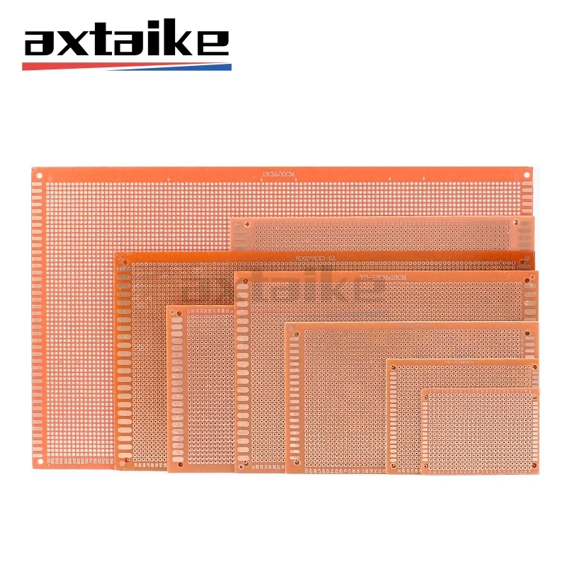 5PCS 2.54MM 5*7 7*9 9*15 10*22 CM Single Side Prototype PCB Universal Board Experimental Bakelite Copper Plate Circuirt Board
5PCS 2.54MM 5*7 7*9 9*15 10*22 CM Single Side Prototype PCB Universal Board Experimental Bakelite Copper Plate Circuirt Board