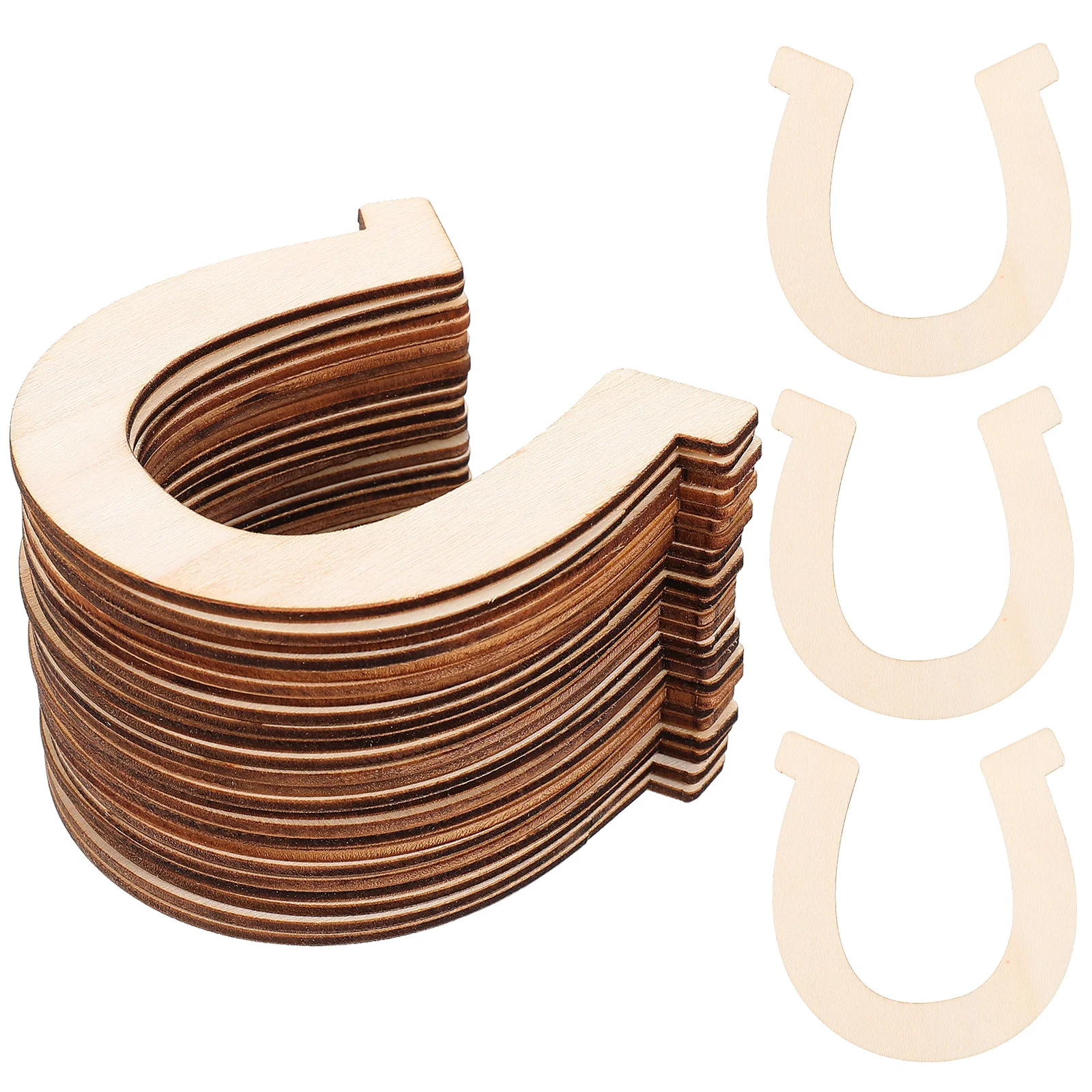 48 Pcs Horseshoe Chips Home Decoration Wooden Cutouts Kids Painting Cowboy Hat DIY Decors Toys Unfinished Child
48 Pcs Horseshoe Chips Home Decoration Wooden Cutouts Kids Painting Cowboy Hat DIY Decors Toys Unfinished Child