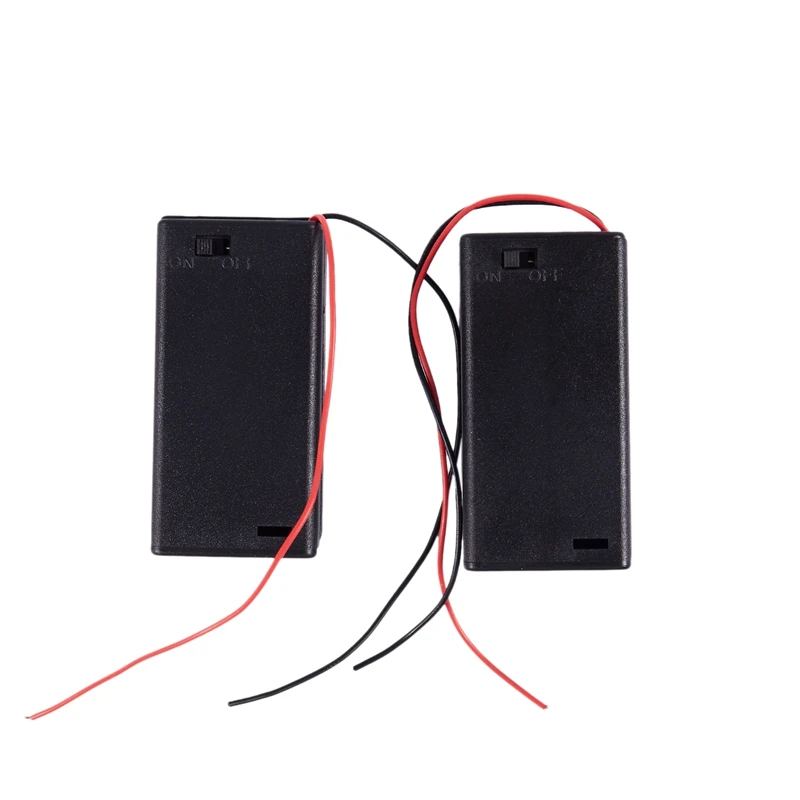 2 X AA 3V Battery Holder Case Box Slot Wired ON/OFF Switch W Cover
2 X AA 3V Battery Holder Case Box Slot Wired ON/OFF Switch W Cover
