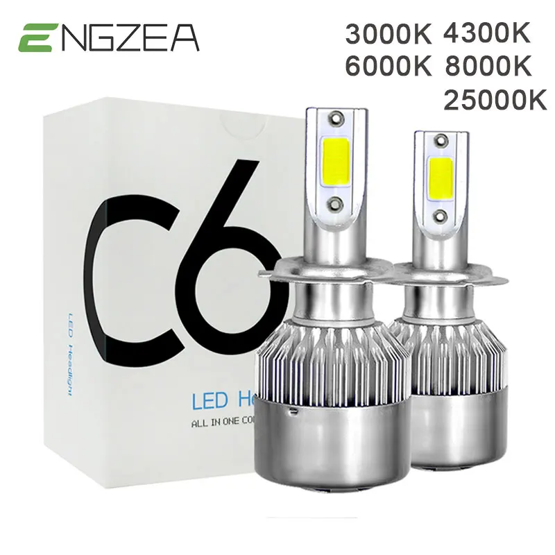 Автомобильные светодиодсветодиодный лампы для фар головного света ENGZEA H1 H3, светодиодные лампы H7 C6 8000LM, автомобильные фары H4 880 H11 HB3 9005 HB4 9006 H13... 
Автомобильные светодиодсветодиодный лампы для фар головного света ENGZEA H1 H3, светодиодные лампы H7 C6 8000LM, автомобильные фары H4 880 H11 HB3 9005 HB4 9006 H13...