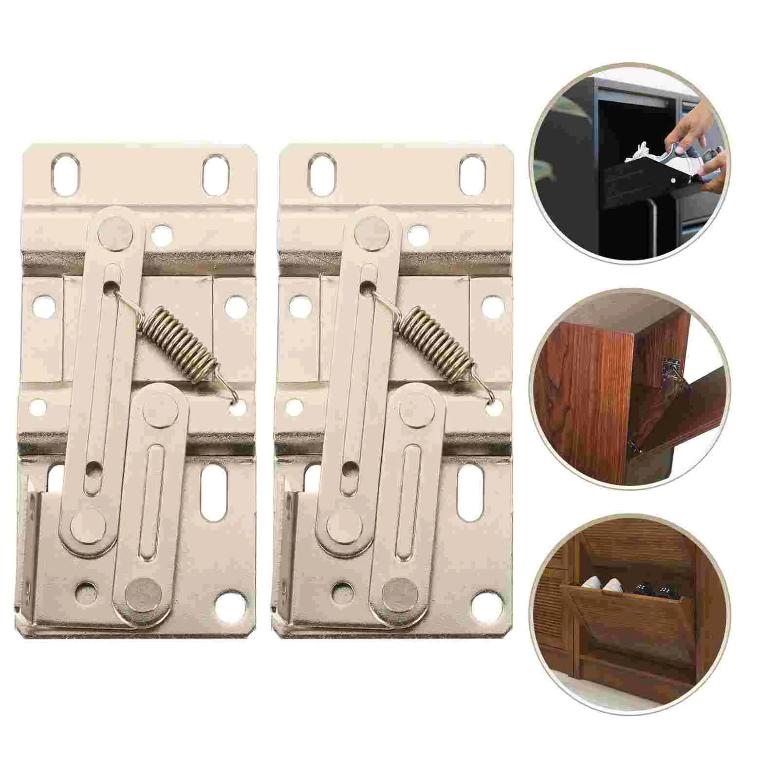 2 Pcs Spring Hinge Cabinet Hinges Corner Cabinet Hinge Pivot Hinge Sink Base Cabinet Door Hinge Locking Hinges Turn Flip Hinge
2 Pcs Spring Hinge Cabinet Hinges Corner Cabinet Hinge Pivot Hinge Sink Base Cabinet Door Hinge Locking Hinges Turn Flip Hinge