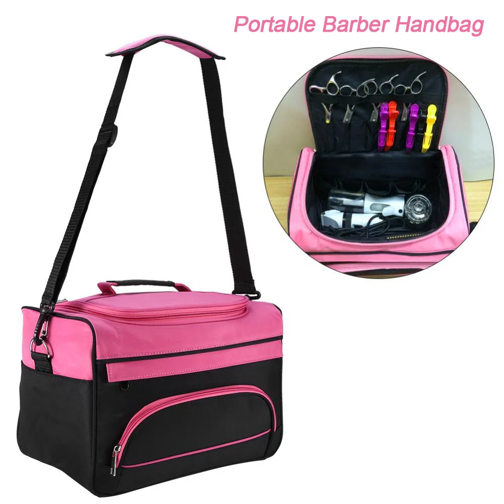 Portable Salon Barber Handbag Hairdressing Comb Tools Bag Makeup Storage Bag Travel Hairstyling Carry Case Styling Accessories
Portable Salon Barber Handbag Hairdressing Comb Tools Bag Makeup Storage Bag Travel Hairstyling Carry Case Styling Accessories