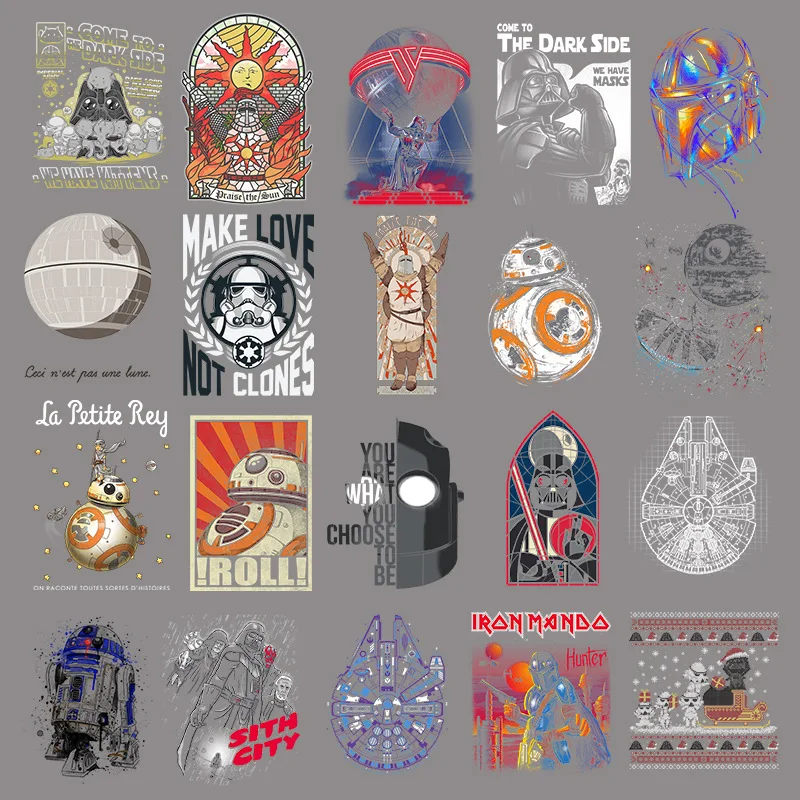 Star Wars Movie Darth Vader Mandalorian Heat Transfer Patches Men Printing Patches on Clothes Stickers on T-shirt Hoodie Jeans
Star Wars Movie Darth Vader Mandalorian Heat Transfer Patches Men Printing Patches on Clothes Stickers on T-shirt Hoodie Jeans