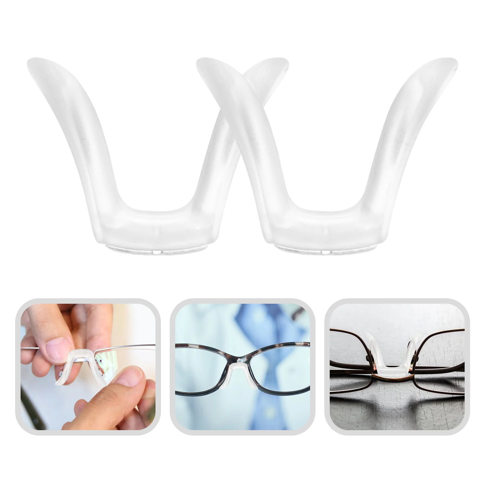 Eyeglasses Nose Pads Silicone U Shaped Saddle Bridge Sunglasses Piece Guard Accessories
Eyeglasses Nose Pads Silicone U Shaped Saddle Bridge Sunglasses Piece Guard Accessories