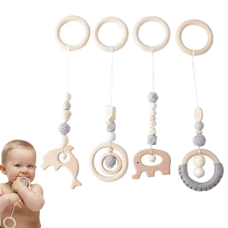 Play Gym Toys 4Pcs Pendant Toy Set For Kids Play Gym Wooden Play Arch For Kids Gymnastics Active Toy For Birthday Shower Gifts
Play Gym Toys 4Pcs Pendant Toy Set For Kids Play Gym Wooden Play Arch For Kids Gymnastics Active Toy For Birthday Shower Gifts