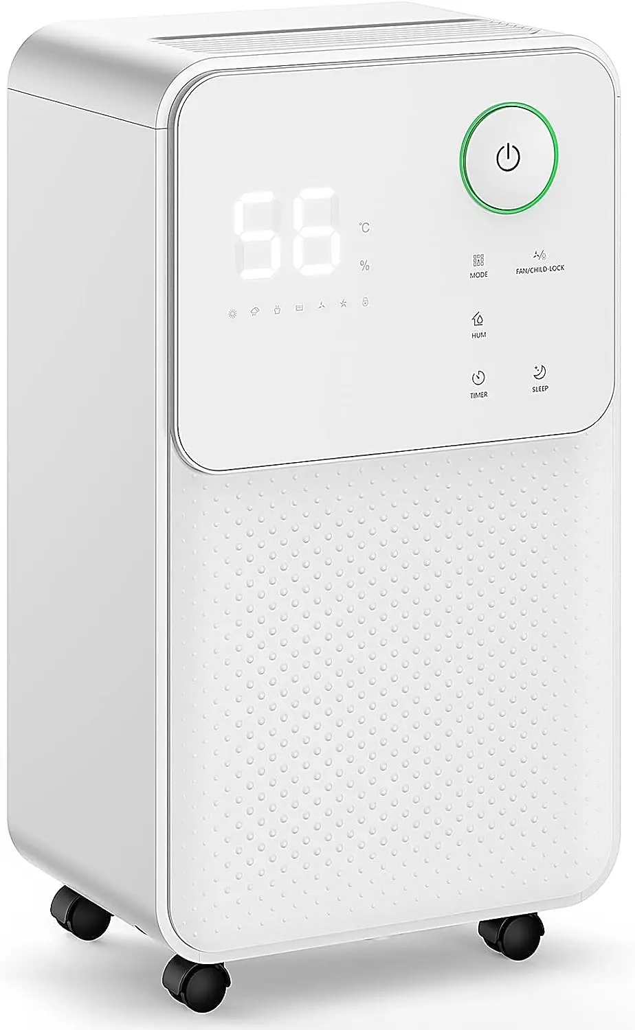 Pints 2000 Sq. Ft Dehumidifiers for Home or Bedroom or Basement with Auto or Manual Drainage | 36db Industry Leading Noise Reduc 
Pints 2000 Sq. Ft Dehumidifiers for Home or Bedroom or Basement with Auto or Manual Drainage | 36db Industry Leading Noise Reduc
