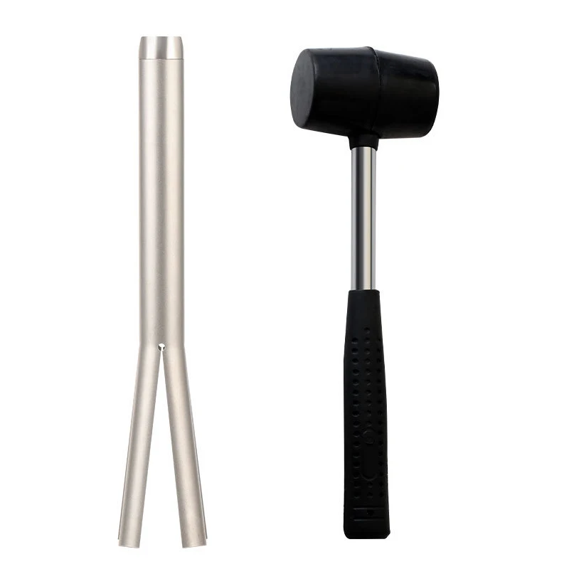 Stainless Steel Bike Headset Removal Tool Bicycle Fork Installer Tool Bike Repair Tools With Rubber Hammer
Stainless Steel Bike Headset Removal Tool Bicycle Fork Installer Tool Bike Repair Tools With Rubber Hammer