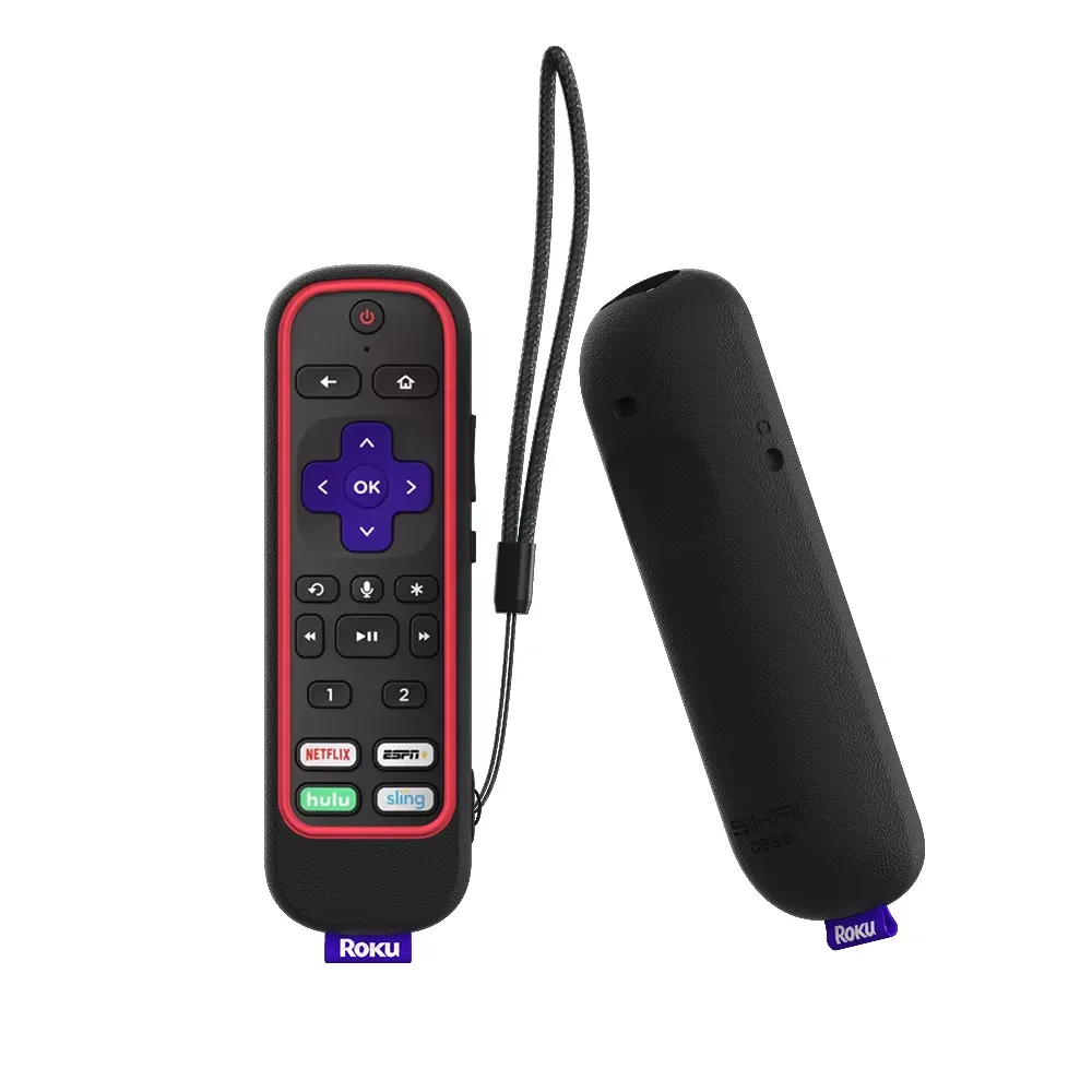 SIKAI silicone cover designed for Roku Ultra 2020 and 2019 Enhanced Voice Remote 4670R 4670X RC-AL9
SIKAI silicone cover designed for Roku Ultra 2020 and 2019 Enhanced Voice Remote 4670R 4670X RC-AL9