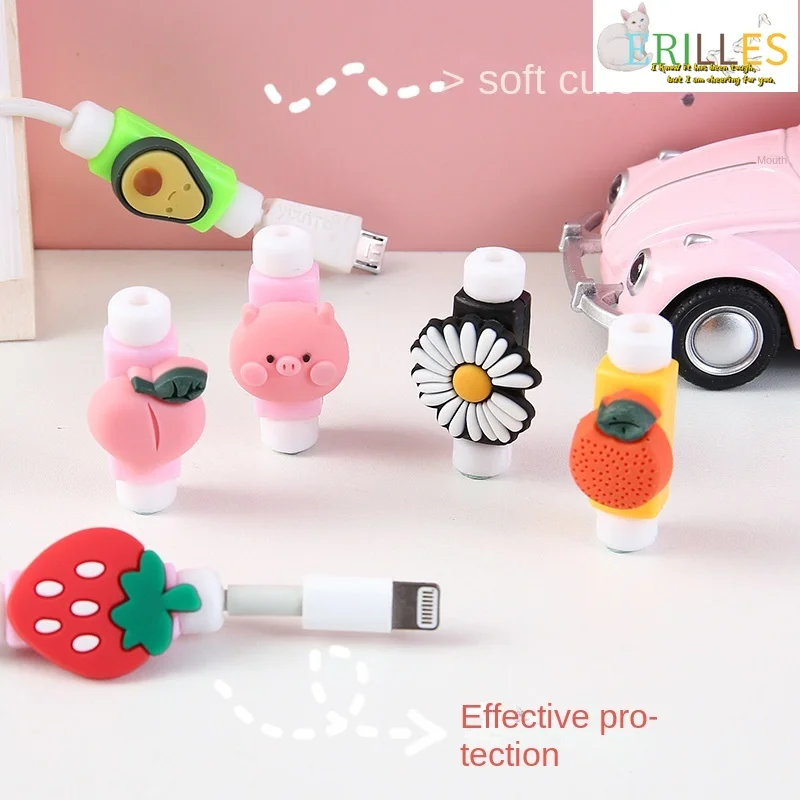 Защитный чехол для кабеля наушников с изображением героев мультфильмов
Защитный чехол для кабеля наушников с изображением героев мультфильмов