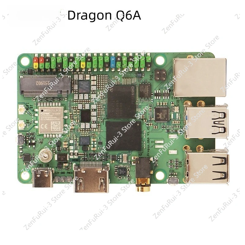 Плата разработки Dragon Q6A QCS6490
Плата разработки Dragon Q6A QCS6490