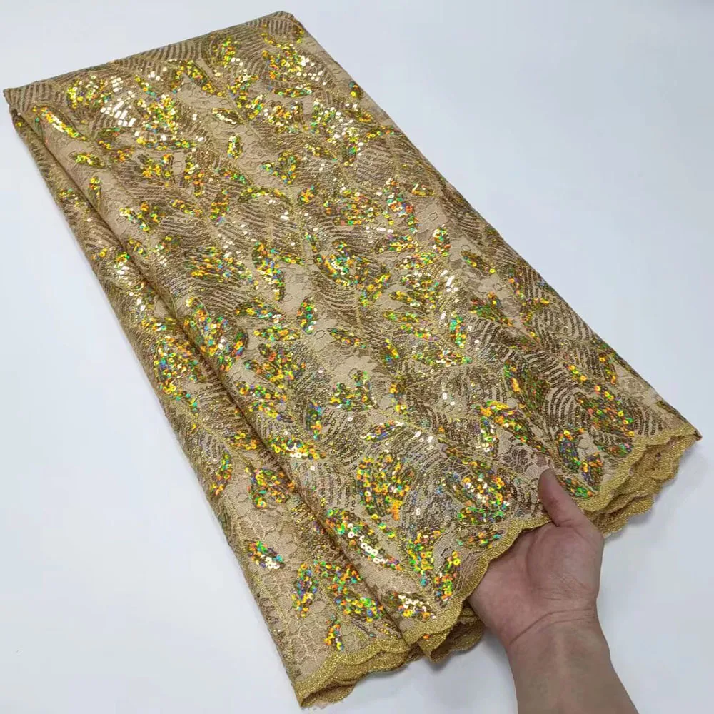 African Net Lace Fabric With Sequins 2022 High Quality French Tulle Lace Nigeria Guipure Material For Wedding Dress
African Net Lace Fabric With Sequins 2022 High Quality French Tulle Lace Nigeria Guipure Material For Wedding Dress