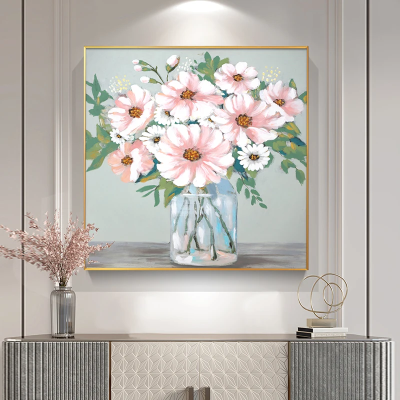 OQ 100% Handmade Abstract Flower Oil Painting On Canvas Wall Art Canvas Picture For Living Room Bedroom Unique Gift Unframed
OQ 100% Handmade Abstract Flower Oil Painting On Canvas Wall Art Canvas Picture For Living Room Bedroom Unique Gift Unframed