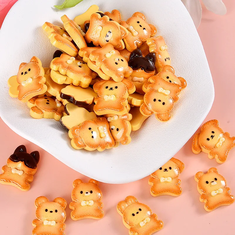 5 шт. Мультяшные медвежонки Бисквитное Печенье Кабошоны имитация искусственной еды DIY Скрапбукинг ремесла аксессуары и материалы
5 шт. Мультяшные медвежонки Бисквитное Печенье Кабошоны имитация искусственной еды DIY Скрапбукинг ремесла аксессуары и материалы
