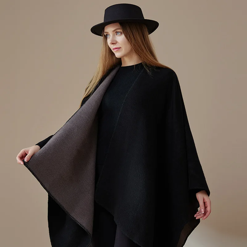 Winter Cashmere Women 600g Poncho Scarves Women Solid Shawl Cape Gradual tie dyeing Femme Pashmina Female Bufanda Mujer Sjaal
Winter Cashmere Women 600g Poncho Scarves Women Solid Shawl Cape Gradual tie dyeing Femme Pashmina Female Bufanda Mujer Sjaal