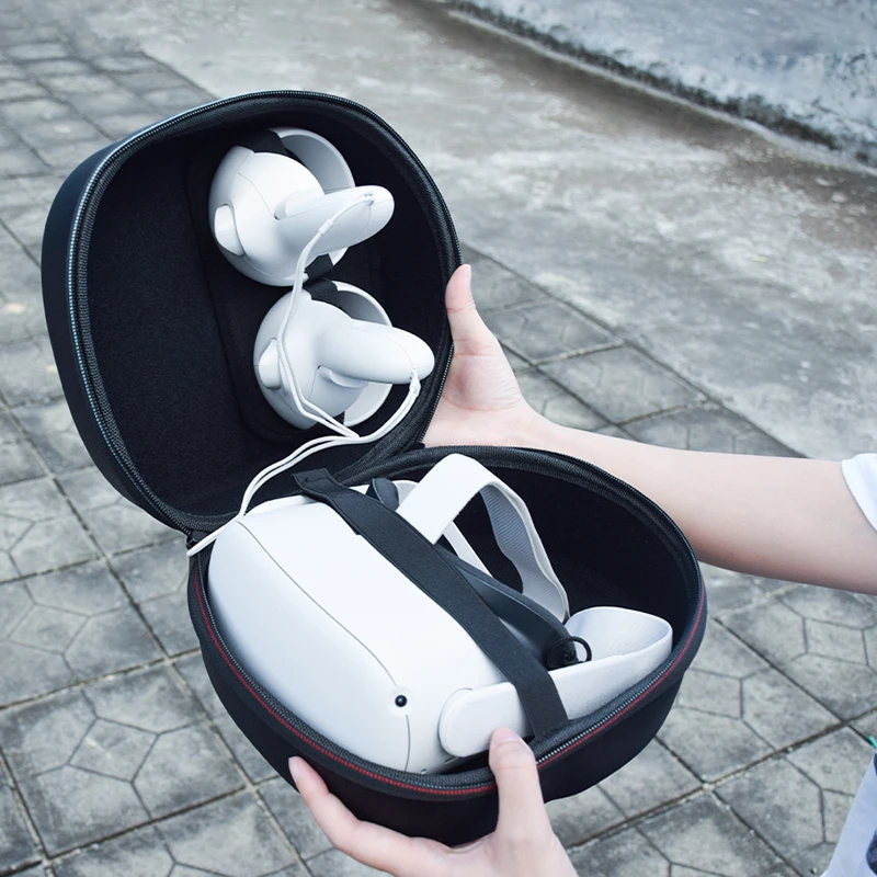 Handbag for Oculus Quest 2 VR Headset Convenient Carrying Case Trvel Protective Shockproof Box Bag for Quest Accessories
Handbag for Oculus Quest 2 VR Headset Convenient Carrying Case Trvel Protective Shockproof Box Bag for Quest Accessories