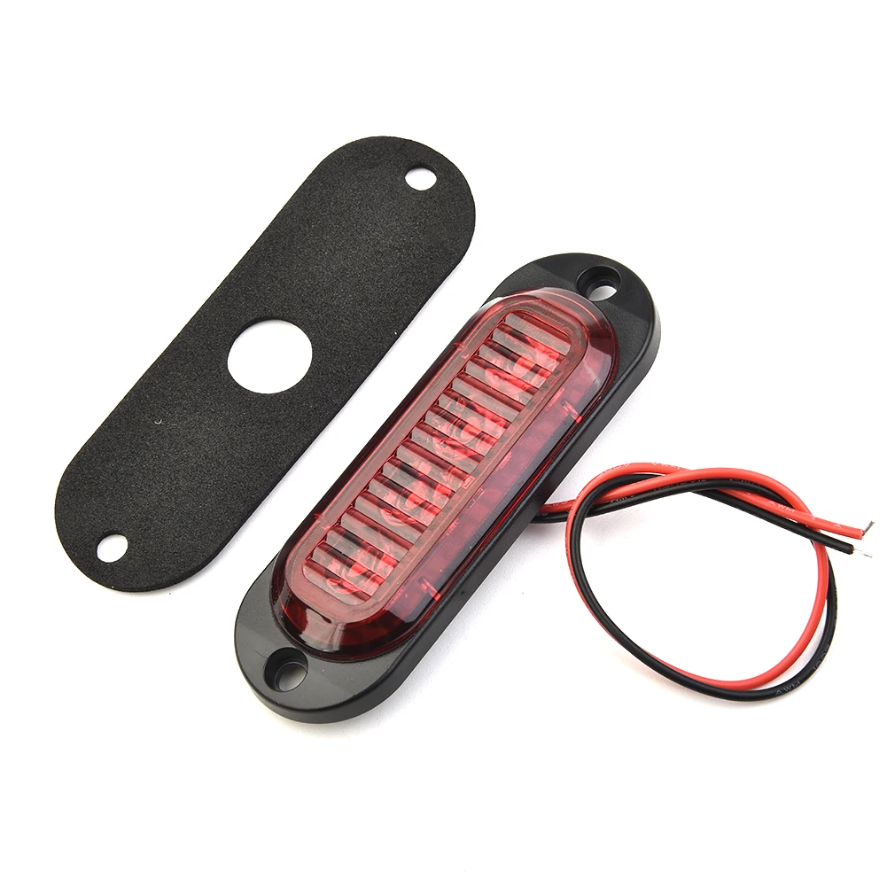 2Pcs Side Marker Marker Lights Red For Trailer Truck Caravan RV LED Light Lamp Side Clearance Marker Light 12/24V Car Light
2Pcs Side Marker Marker Lights Red For Trailer Truck Caravan RV LED Light Lamp Side Clearance Marker Light 12/24V Car Light