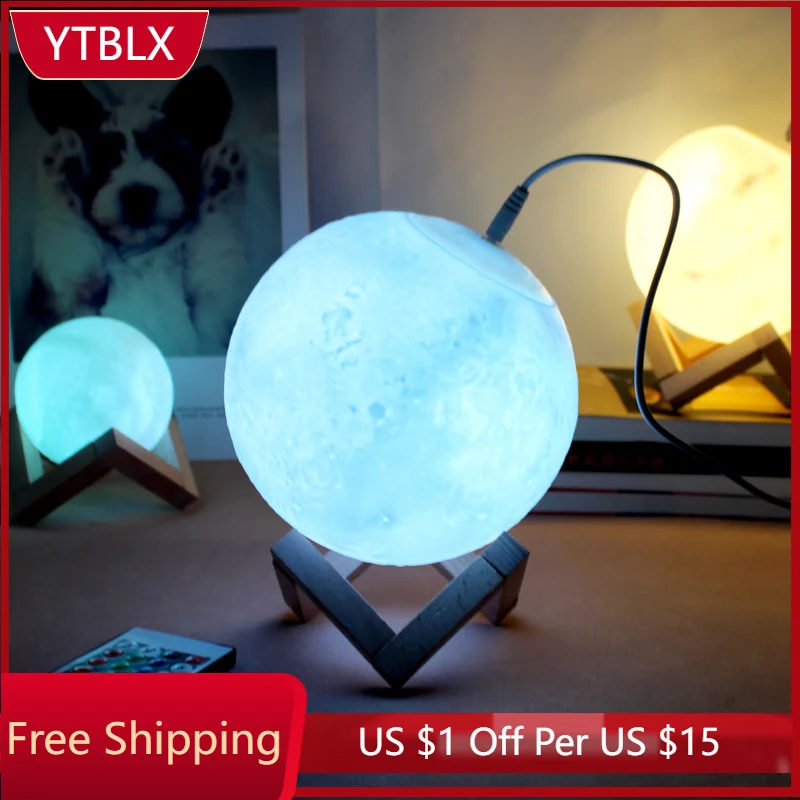 3D Printed Moon Light Starry Night Light USB Rechargeable Bedside Light Night Light Tanabata Mid-Autumn Festival Companion Gift
3D Printed Moon Light Starry Night Light USB Rechargeable Bedside Light Night Light Tanabata Mid-Autumn Festival Companion Gift