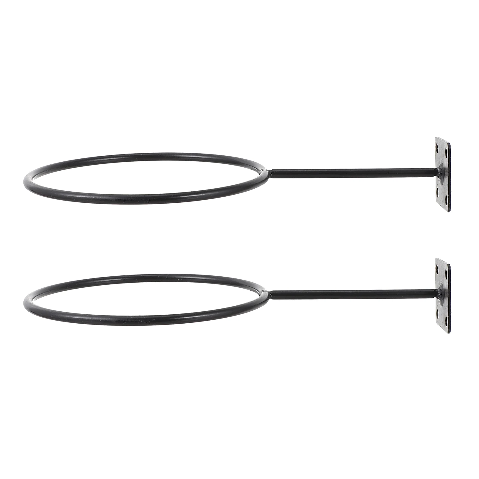 2 Sets Wall Basketball Rack Caps Display Rack Iron Display Rack Wig Wall Holder for Shop
2 Sets Wall Basketball Rack Caps Display Rack Iron Display Rack Wig Wall Holder for Shop