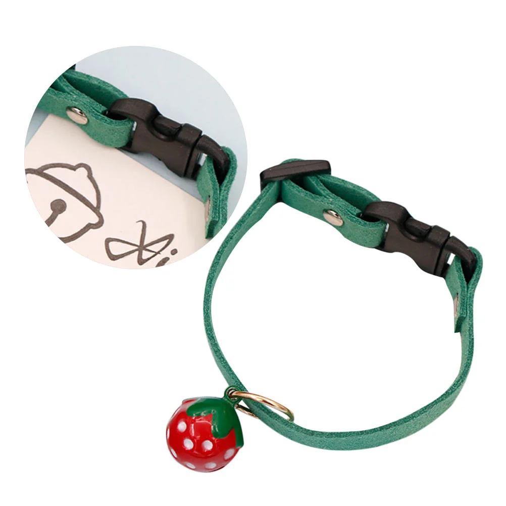 1pc Collar Bell Strawberry Creative Adjustable Necklace Collar Ornament Supplies Ring for Cat
1pc Collar Bell Strawberry Creative Adjustable Necklace Collar Ornament Supplies Ring for Cat