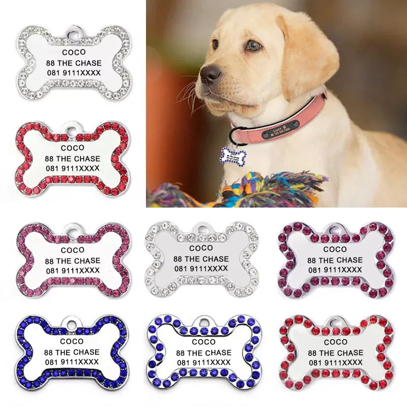 Personalized Pet ID Tags Engraved Pet Name Number Address Cat Dog Collar Pet Pendant Puppy Cat Necklace Charm Collar Accessories
Personalized Pet ID Tags Engraved Pet Name Number Address Cat Dog Collar Pet Pendant Puppy Cat Necklace Charm Collar Accessories