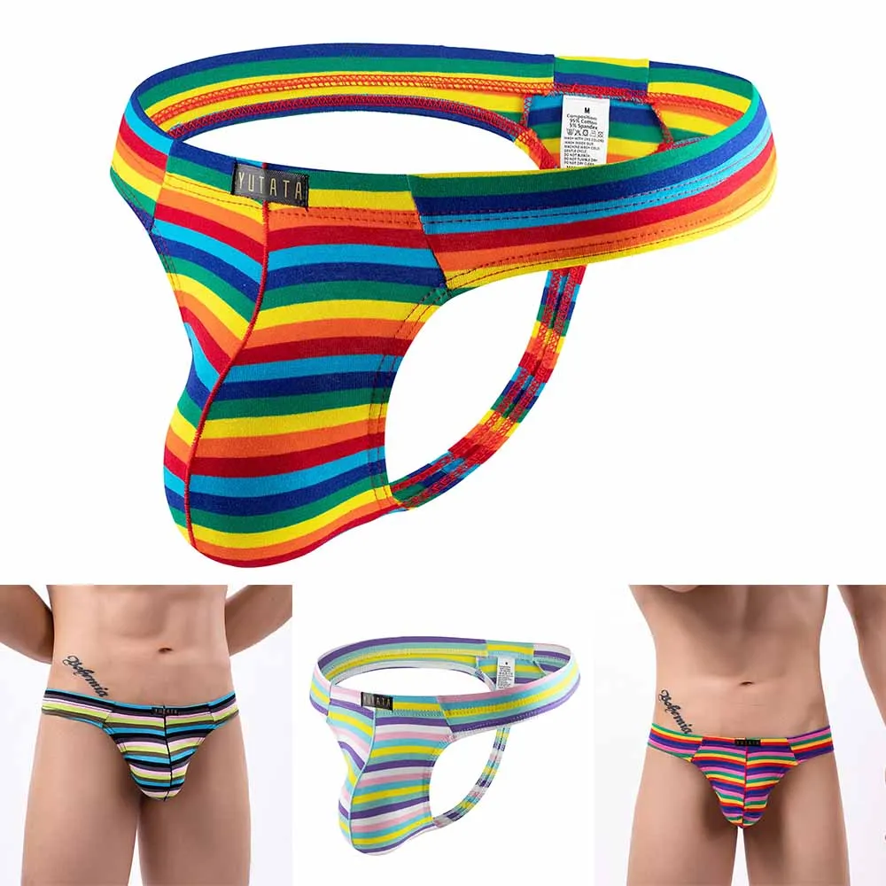 Men's Stripe Sexy Bulge Pouch G-String Bikini Breathable Thong Elastic Briefs Panties Low Waist Underwear Comfortable Lingerie
Men's Stripe Sexy Bulge Pouch G-String Bikini Breathable Thong Elastic Briefs Panties Low Waist Underwear Comfortable Lingerie