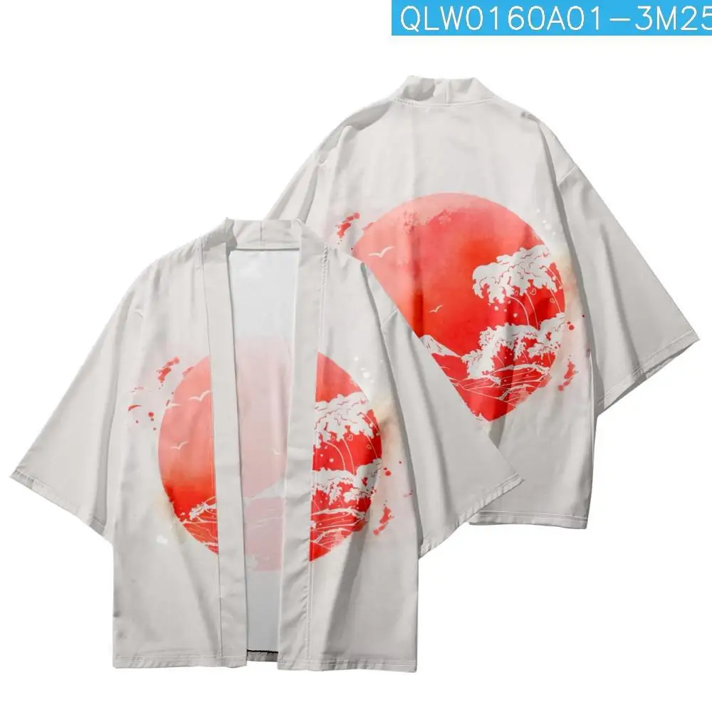 Men Beach Cardigan And Shorts Set Japanese Traditional Sun Print Kimono Cosplay Samurai Haori Obi Yukata Asian Vintage Clothing
Men Beach Cardigan And Shorts Set Japanese Traditional Sun Print Kimono Cosplay Samurai Haori Obi Yukata Asian Vintage Clothing