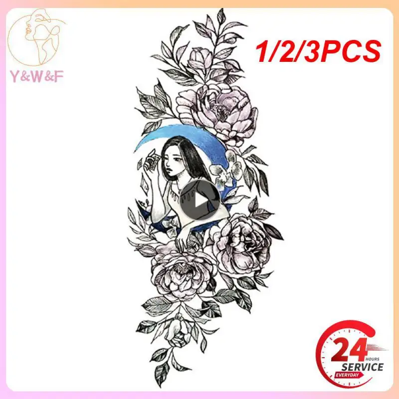 1/2/3 шт., наклейки-татуировки для женщин
1/2/3 шт., наклейки-татуировки для женщин