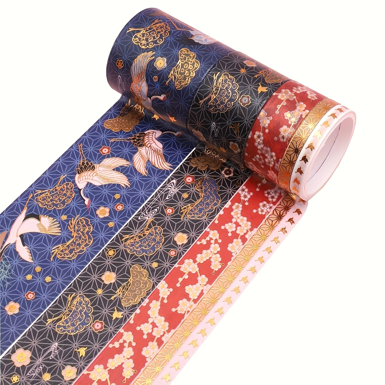 Набор из 5 рулонов бронзовой декоративной ленты для рукоделия
Набор из 5 рулонов бронзовой декоративной ленты для рукоделия