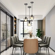 Modern LED Chandelier Ceiling Pendant Light E27 Lamp Shade Home Luminaire Hanglamp for Kitchen Bedroom, Dining Room Chandelier