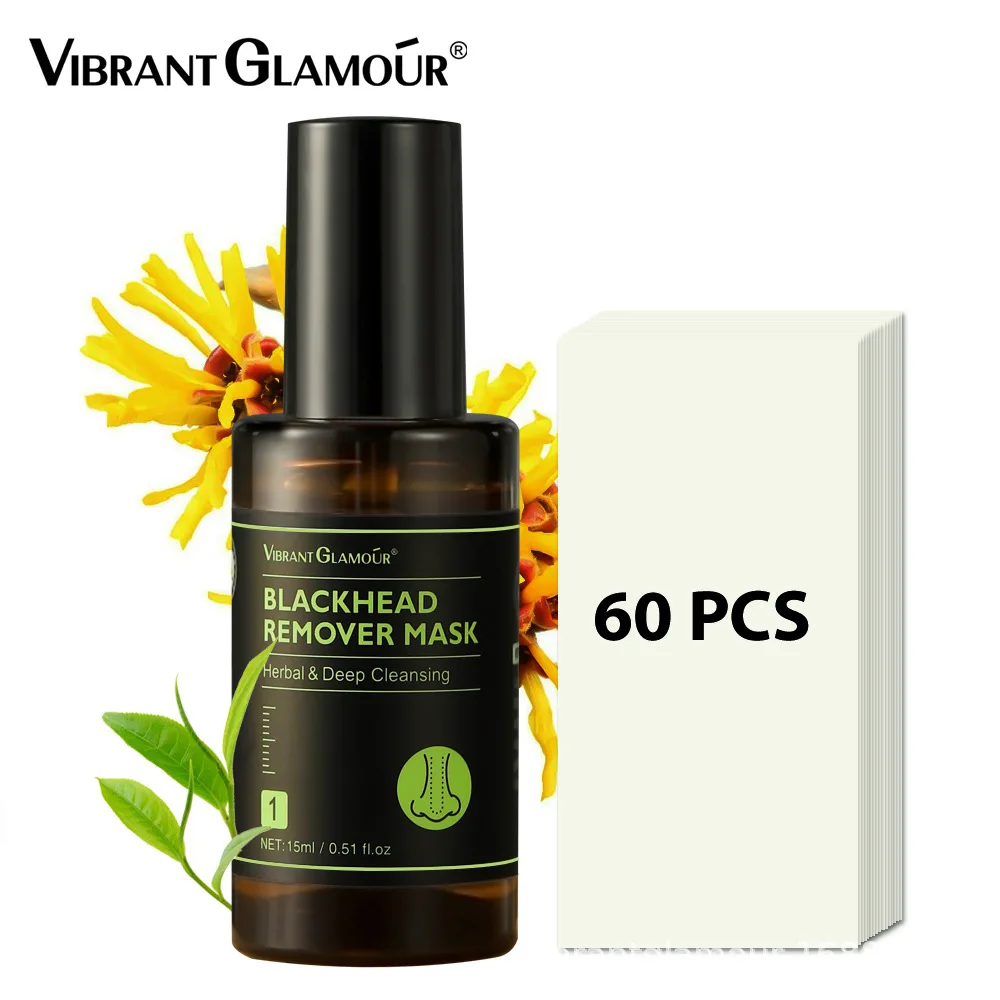 VIBRANT GLAMOUR Herbal Blackhead Remover Nose Mask Pore Strip Peeling Acne Treatment Deep Cleansing Mask Oil Control Skin Care
VIBRANT GLAMOUR Herbal Blackhead Remover Nose Mask Pore Strip Peeling Acne Treatment Deep Cleansing Mask Oil Control Skin Care