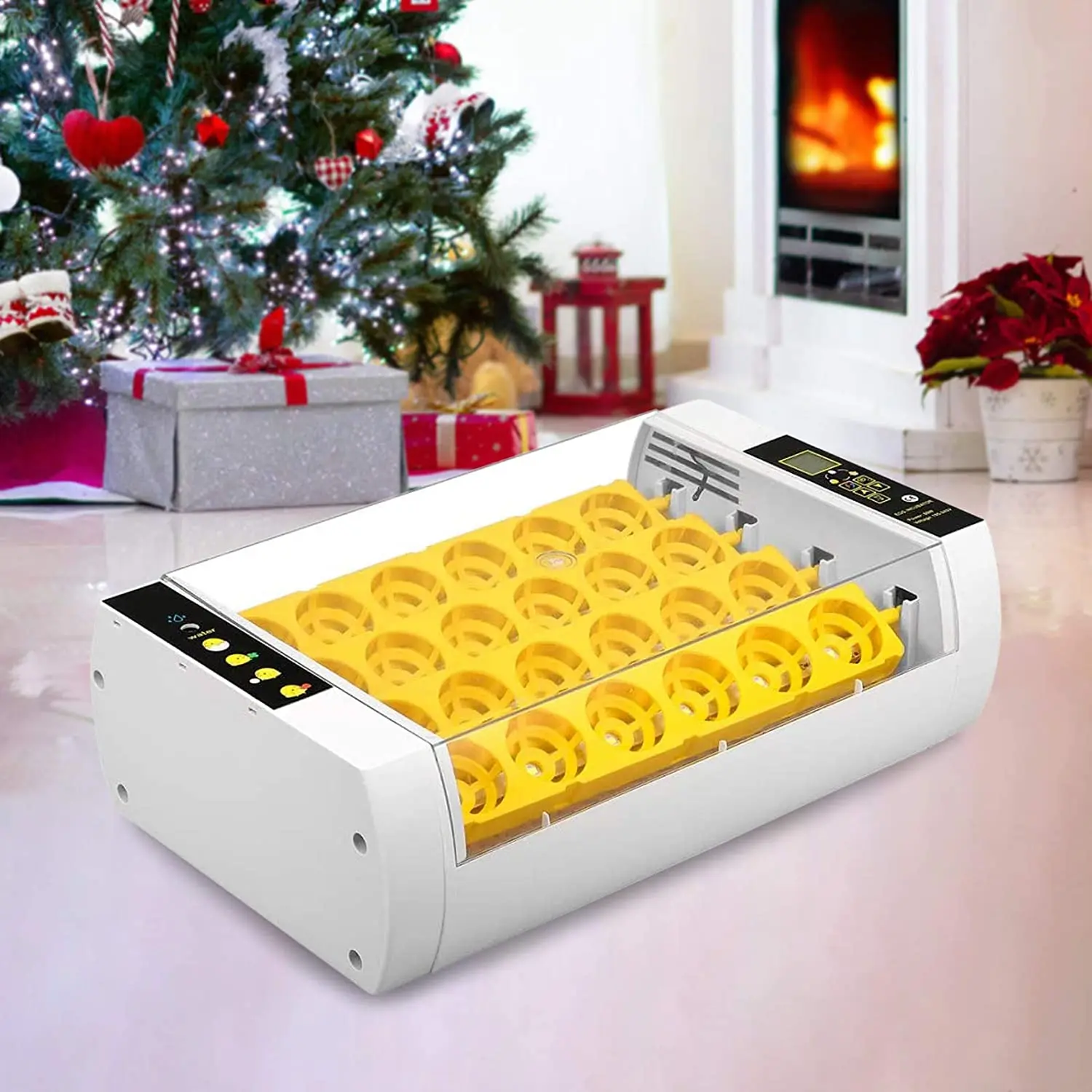 24/36 Eggs Fully Automatic Incubator Automatic Brooder High Hatching Rate Hatchery Machine Farm Chicken Incubator Quail Brooder
24/36 Eggs Fully Automatic Incubator Automatic Brooder High Hatching Rate Hatchery Machine Farm Chicken Incubator Quail Brooder