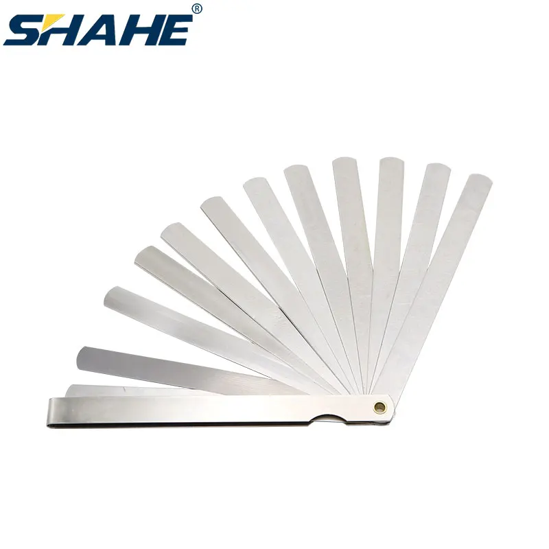 New 150 mm length 17 Blades Feeler Gauge Metric Feeler Gauge 0.02-1.00 mm Measurement Tools
New 150 mm length 17 Blades Feeler Gauge Metric Feeler Gauge 0.02-1.00 mm Measurement Tools