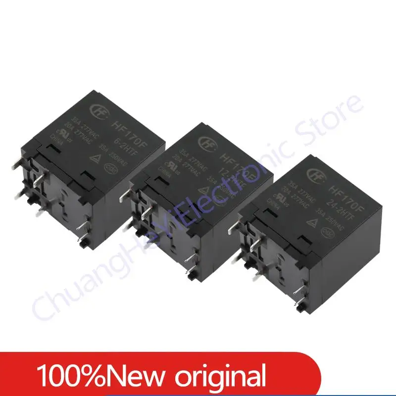 Оригинальное HF реле HF170F 6-2HF 12-2HF 24-2HF 12V 24VSolar фотогальванический инвертор мощности 35A 277VAC две группы нормально открытые 6 контактов
Оригинальное HF реле HF170F 6-2HF 12-2HF 24-2HF 12V 24VSolar фотогальванический инвертор мощности 35A 277VAC две группы нормально открытые 6 контактов