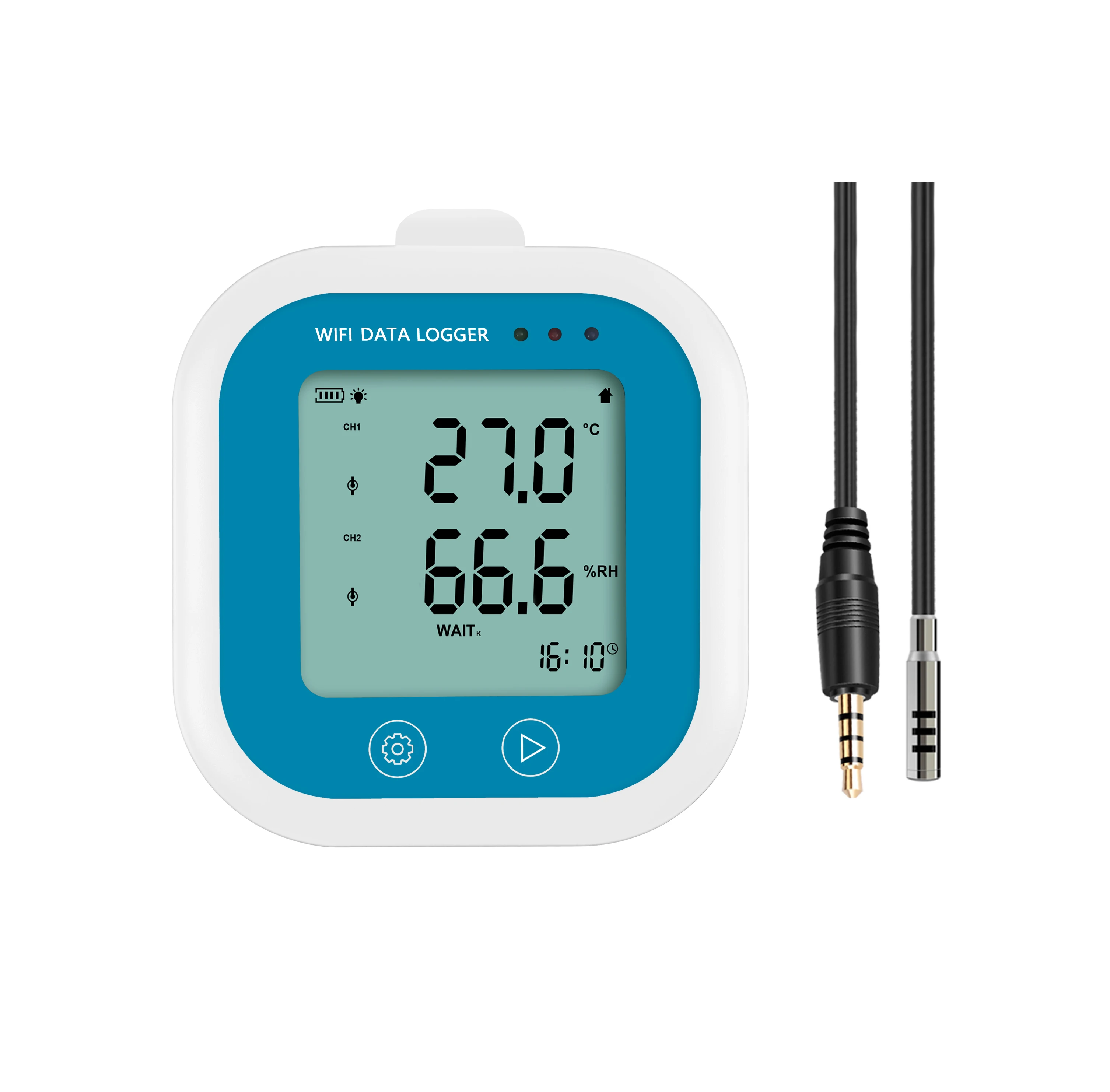 WIFI Fuction High Accuracy Temperature & Humidity Data Logger with LCD, PC software, APP, website system
WIFI Fuction High Accuracy Temperature & Humidity Data Logger with LCD, PC software, APP, website system