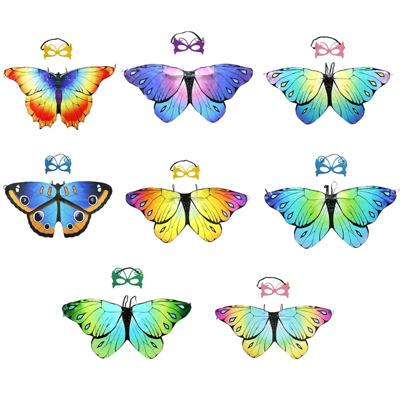 2023 New Fairy for butterfly Angel Wing with Eye Mask for Kids Girls Party Fancy Dress Carnival Costume for Halloween Cosplay
2023 New Fairy for butterfly Angel Wing with Eye Mask for Kids Girls Party Fancy Dress Carnival Costume for Halloween Cosplay