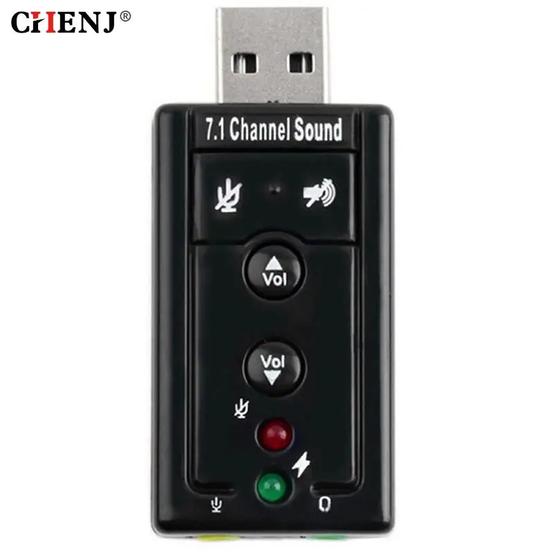 7.1 External USB Sound Card USB to Jack 3.5mm Headphone Audio Adapter Micphone Sound Card For Mac/Win Compter/Android/Linux
7.1 External USB Sound Card USB to Jack 3.5mm Headphone Audio Adapter Micphone Sound Card For Mac/Win Compter/Android/Linux