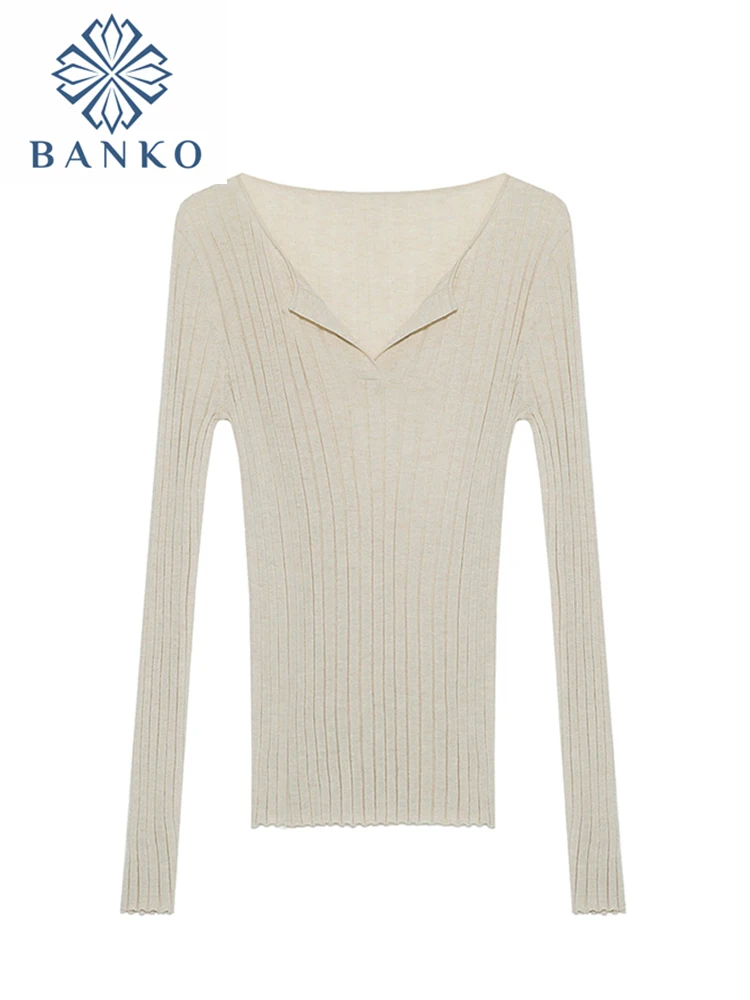 V Neck Long Sleeve T-Shirt Female Ribbed Sexy Tops 2022 Spring Black Casual Chic All-Match Skinny Slim Basic Woman Clothes White
V Neck Long Sleeve T-Shirt Female Ribbed Sexy Tops 2022 Spring Black Casual Chic All-Match Skinny Slim Basic Woman Clothes White