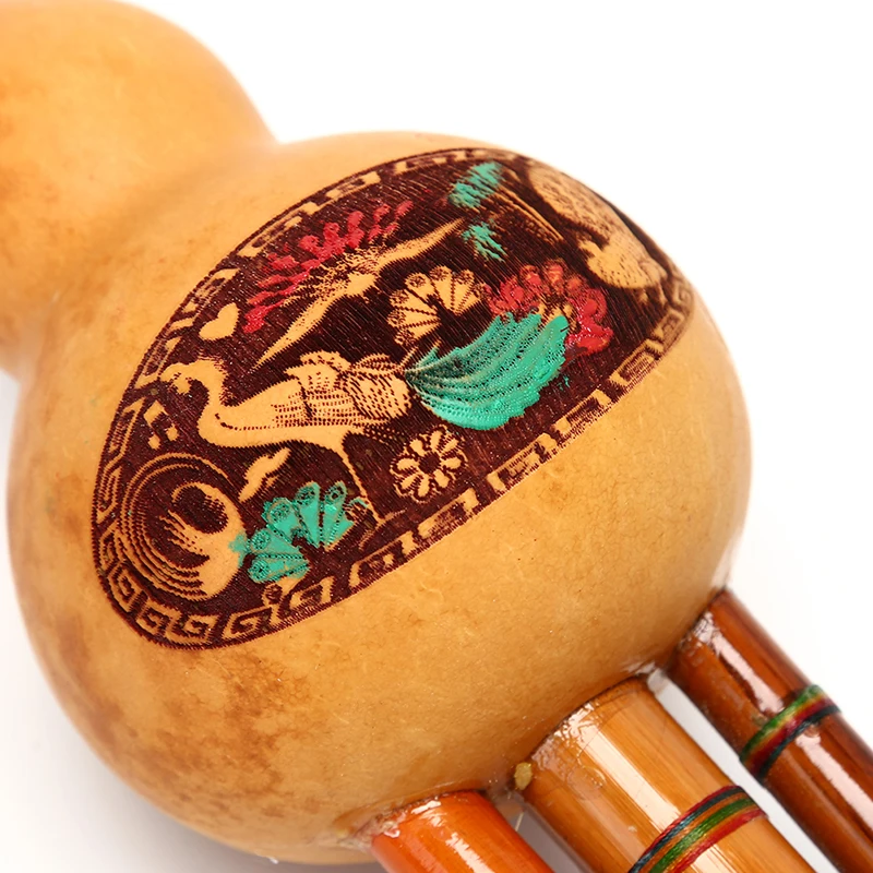 Bamboo Hulusi Gourd Cucurbit Flute Ethnic Musical Instrument Key Of C With Case For Beginner
Bamboo Hulusi Gourd Cucurbit Flute Ethnic Musical Instrument Key Of C With Case For Beginner