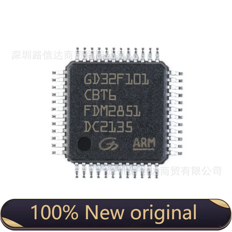 100% GD32F101RBT6 GD32F101CBT6 Single Chip MCU ARM32-bit Microcontroller IC Chip New Original 
100% GD32F101RBT6 GD32F101CBT6 Single Chip MCU ARM32-bit Microcontroller IC Chip New Original
