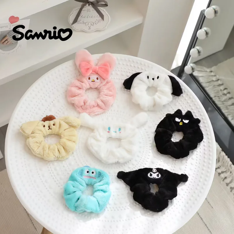 New Kawaii Sanrio Kuromi Hair Ring Cinnamoroll My Melody Pochacco Gril Cute Hair Rope Plush Hair Accessories Gift Wholesale
New Kawaii Sanrio Kuromi Hair Ring Cinnamoroll My Melody Pochacco Gril Cute Hair Rope Plush Hair Accessories Gift Wholesale