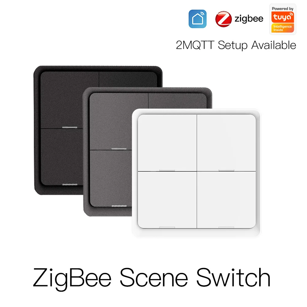 TuYa Zigbee Scene Feel free to stick switches, button switches, wireless phone remote control, scene linkage
TuYa Zigbee Scene Feel free to stick switches, button switches, wireless phone remote control, scene linkage