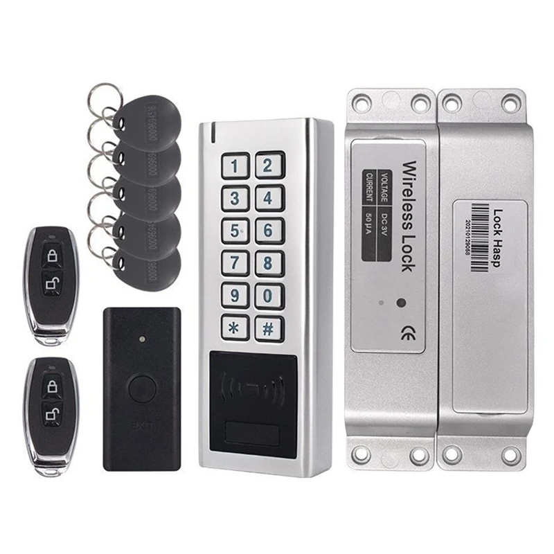 Outdoor Smart Door Lock Kit DIY Password Swipe Card Access Control All-In-One Machine Waterproof Access Control System
Outdoor Smart Door Lock Kit DIY Password Swipe Card Access Control All-In-One Machine Waterproof Access Control System