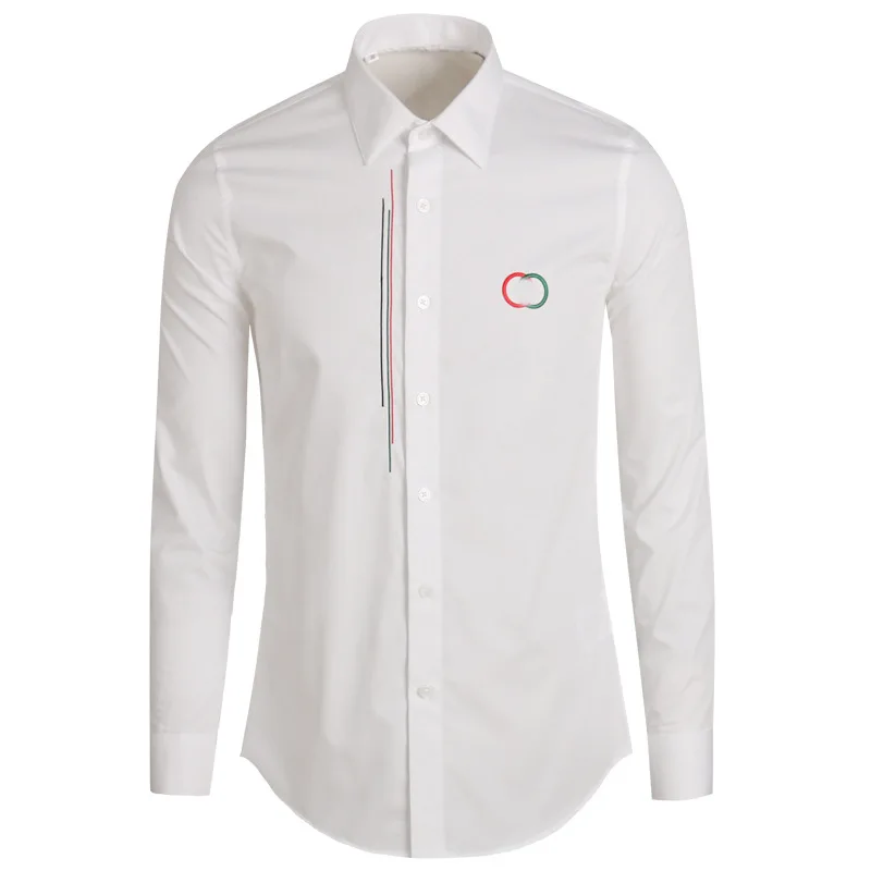 2022 casual shirts men's autumn and winter new long-sleeved embroidered shirts fashionable close-fitting cotton shirts
2022 casual shirts men's autumn and winter new long-sleeved embroidered shirts fashionable close-fitting cotton shirts