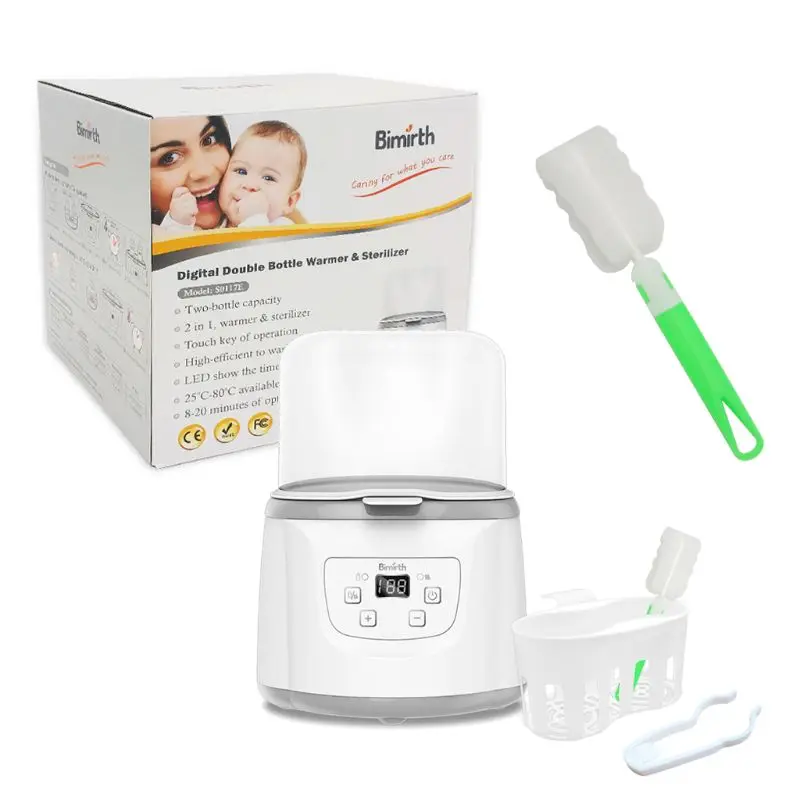 Baby Bottle Warmer Bottle Sterilizer Portable Bottle Warmer and Baby Food Heater for Breast Milk
Baby Bottle Warmer Bottle Sterilizer Portable Bottle Warmer and Baby Food Heater for Breast Milk