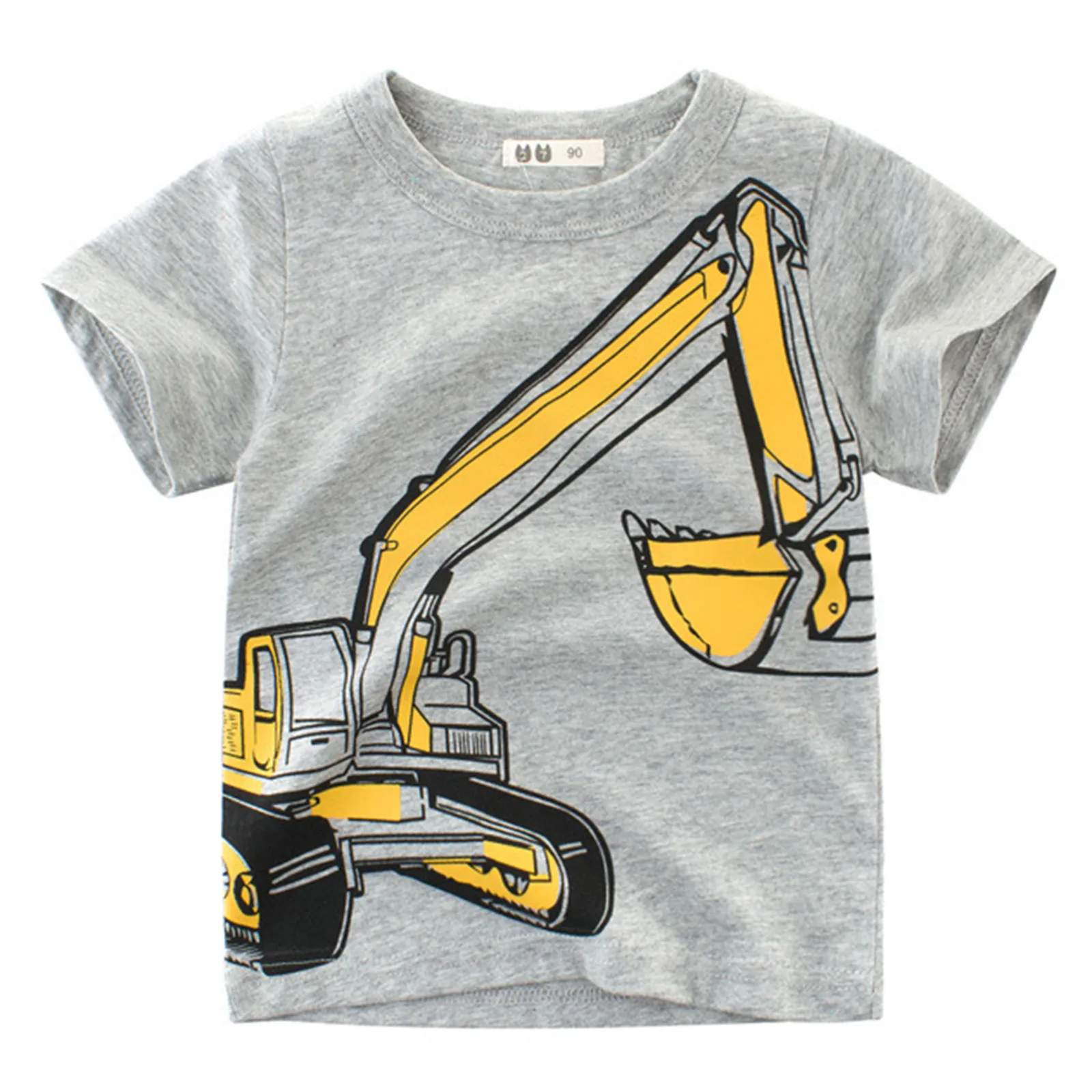 1-7Y Cartoon Print Baby Boys T Shirt For Summer Infant Boy Excavator T-shirts Short Sleeves Kids Clothes Toddler Cotton Tee Tops
1-7Y Cartoon Print Baby Boys T Shirt For Summer Infant Boy Excavator T-shirts Short Sleeves Kids Clothes Toddler Cotton Tee Tops