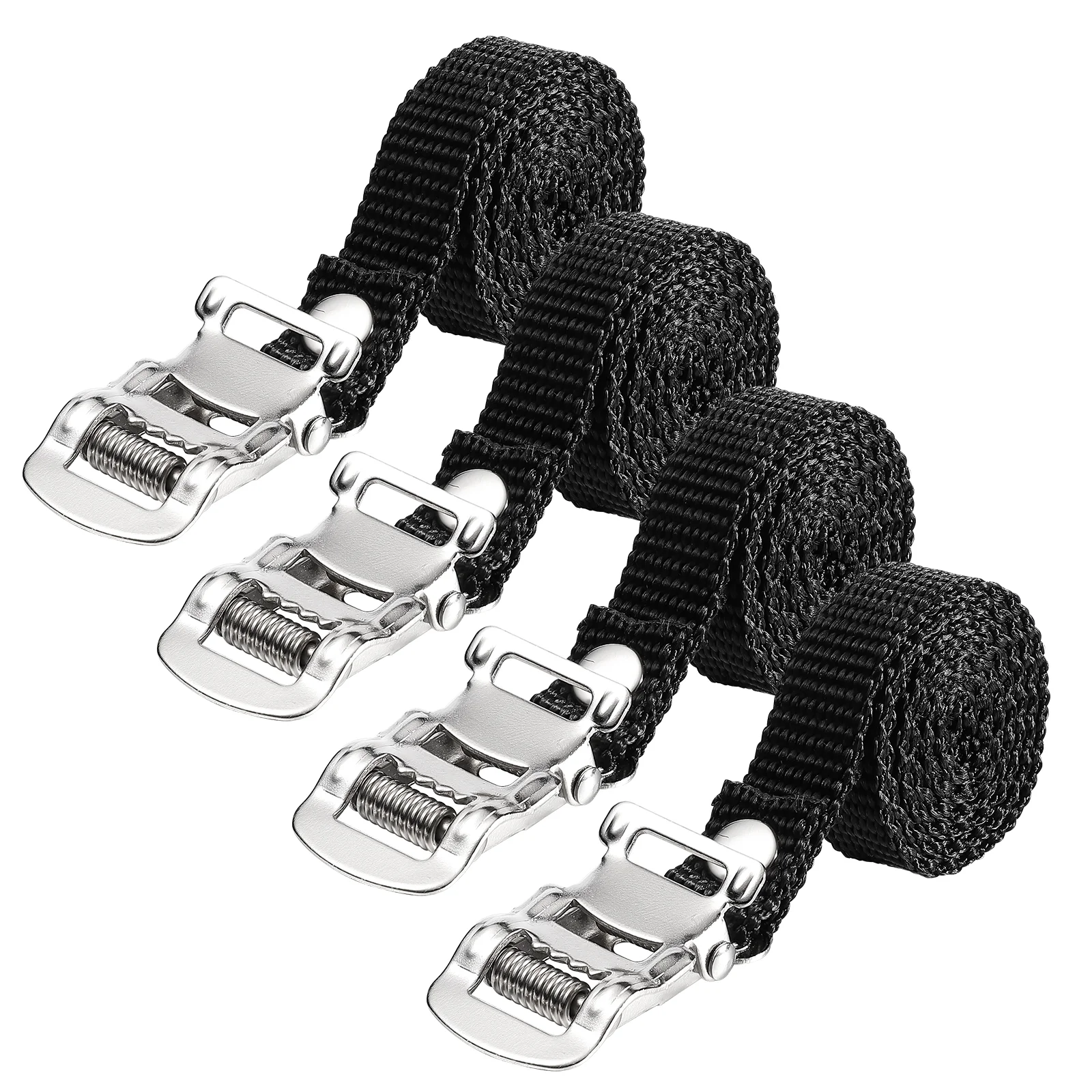 

Garneck 4 Pcs Bikes Pedal Toe Strap Foot Pedal Straps Replacement for Exercise Stationary Bike