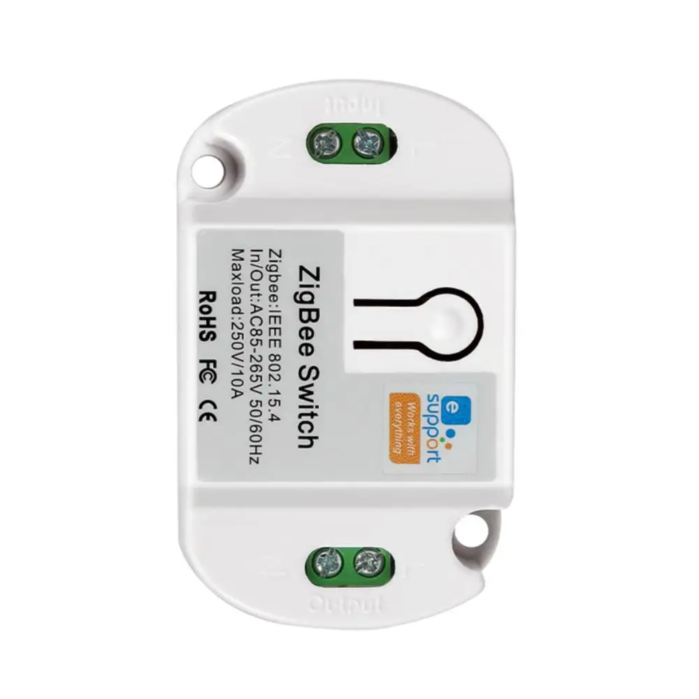 Умный беспроводной переключатель Zigbee, выключатель с поддержкой Alexa Smartthings, выключатель с поддержкой приложения Ewelink, дистанционное управление, 10 А
Умный беспроводной переключатель Zigbee, выключатель с поддержкой Alexa Smartthings, выключатель с поддержкой приложения Ewelink, дистанционное управление, 10 А