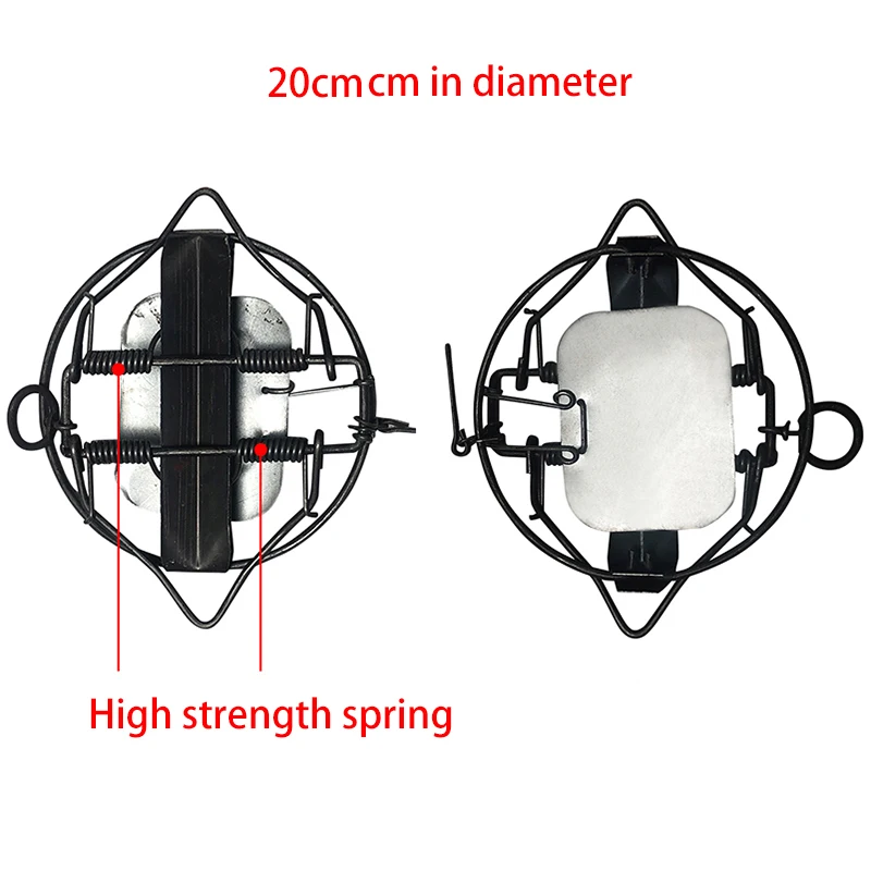 Animal Traps Rat Killer Traps Wolf Fox Beaver Rabbit Squirrel Big Mouse Otter Wild Dog Spring Trap Hunting 20 Cm In Diameter
Animal Traps Rat Killer Traps Wolf Fox Beaver Rabbit Squirrel Big Mouse Otter Wild Dog Spring Trap Hunting 20 Cm In Diameter