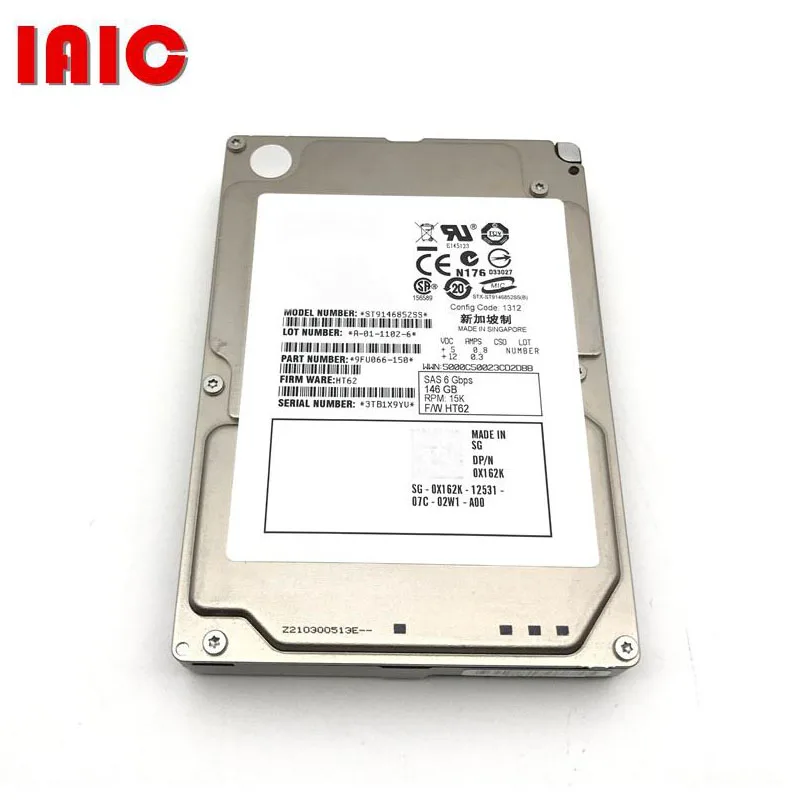 100%New In box 3 year warranty 146G SAS 15K 2.5 X162K J084N ST9146852SS R610 R710 Need more angles photos, please contact me
100%New In box 3 year warranty 146G SAS 15K 2.5 X162K J084N ST9146852SS R610 R710 Need more angles photos, please contact me